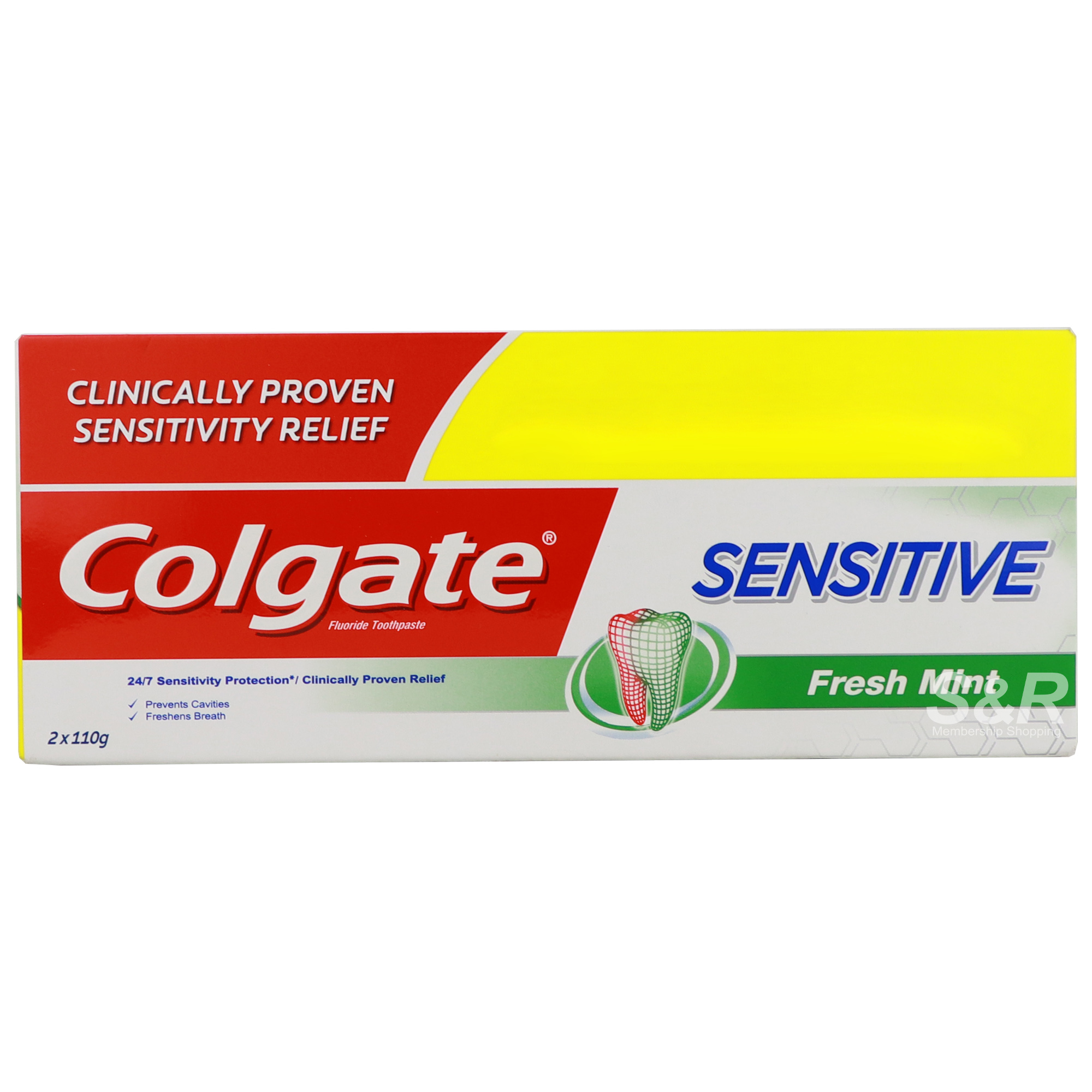 Colgate Sensitive Fresh Mint Toothpaste 2pcs